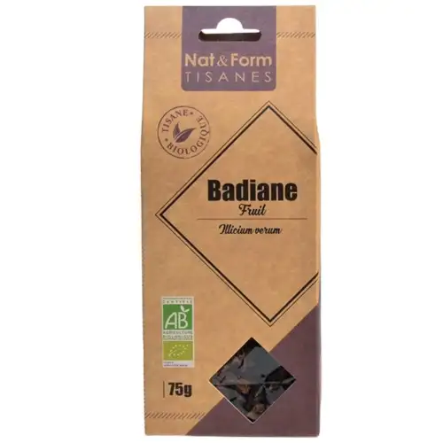 Nat & Form - Tisane Badiane Bio - 75 g