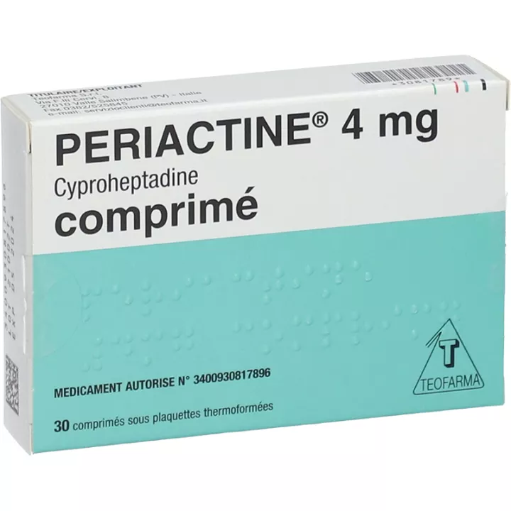 PERIACTINE 4MG 30 comprimés