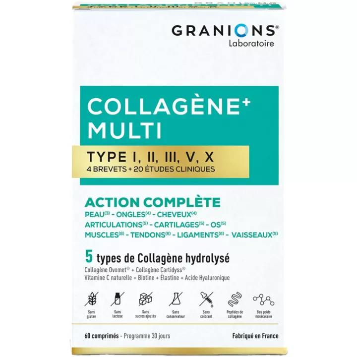 Collagène Multi Granions 60 Comprimés