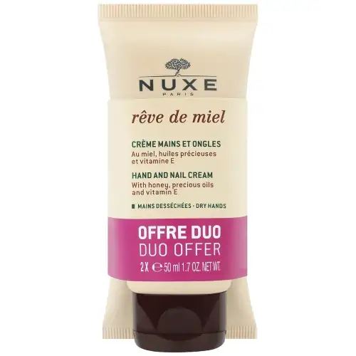 NUXE - Crème Mains et Ongles  Rêve de Miel - Offre duo 2x50 ml