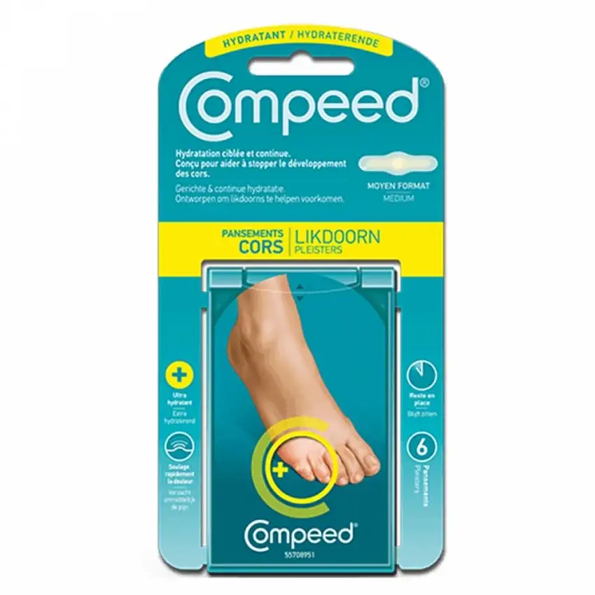 Compeed Cors Hydratants Boite de 6