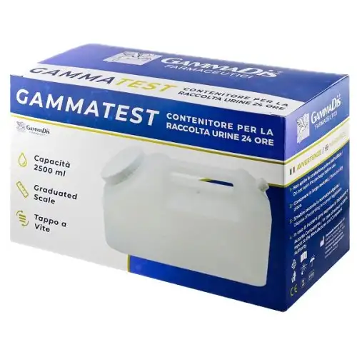 Gammadis Gamma Réservoir d'urine 24 heures 2500 ml