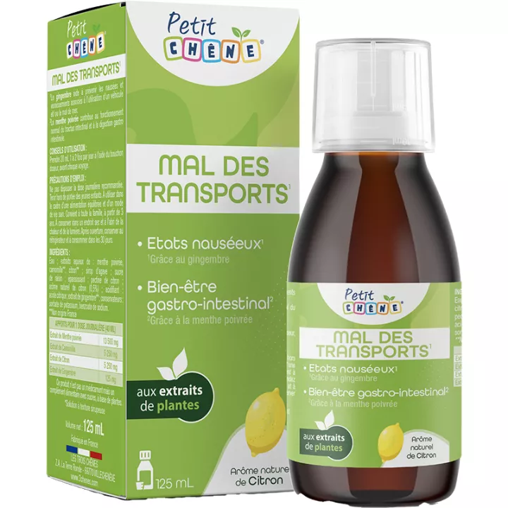 Petit-Chêne Mal des Transports Sirop 125 ml