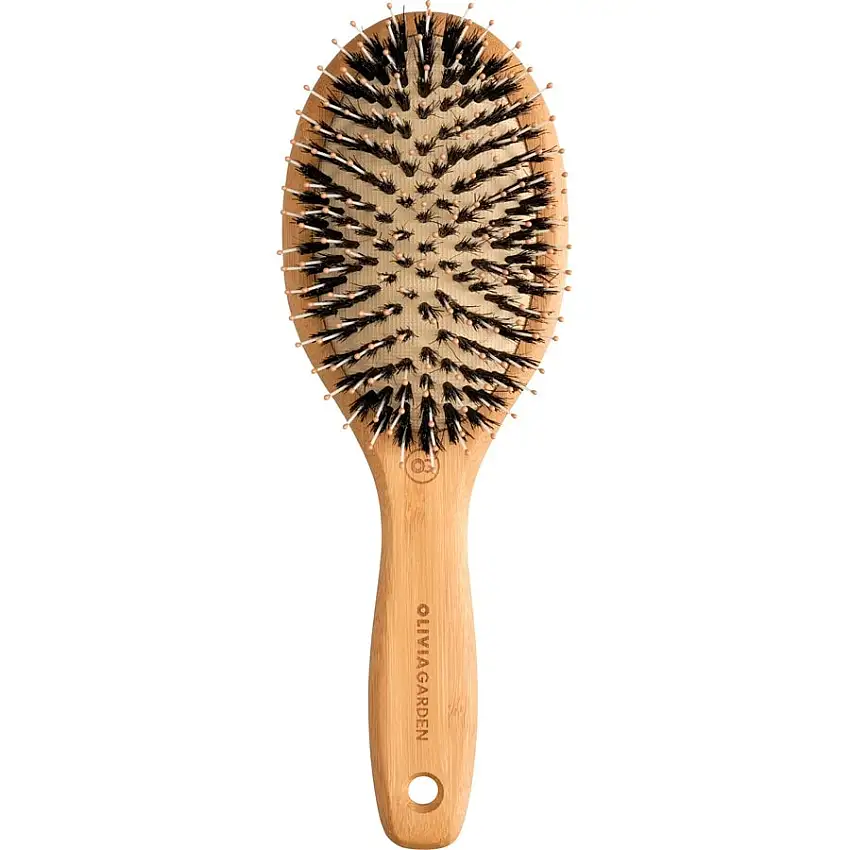Olivia Garden Bamboo TouchAvec poils de sanglier/nylon