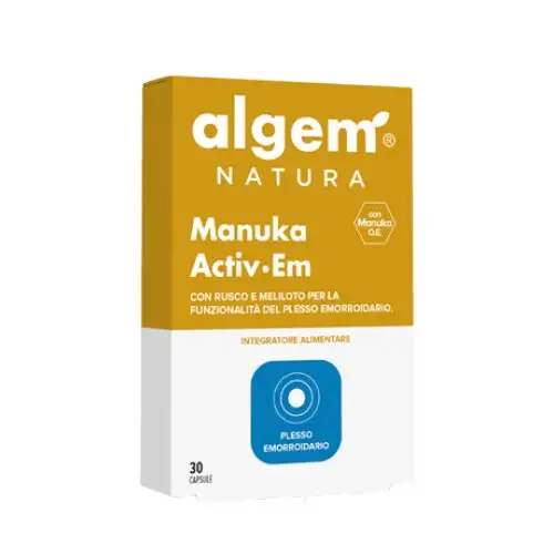 Algem Manuka Activ Em 30Capsules