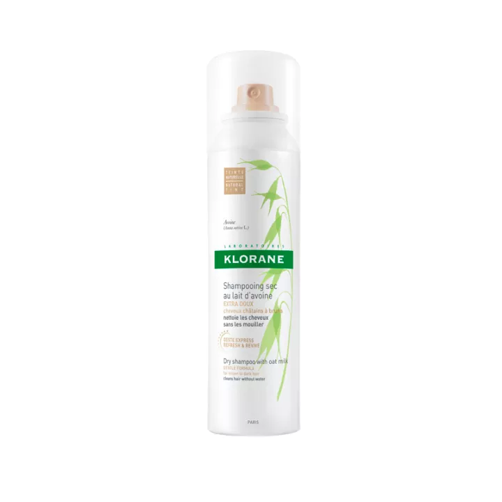 Klorane Shampooing Sec Teinté au lait d'avoine spray 150 ml