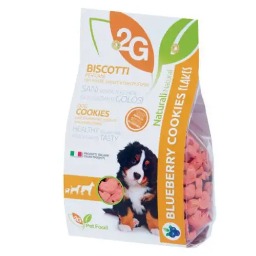 2G BISCUITS AUX BLEUETS POUR ALIMENTS POUR ANIMAUX DE COMPAGNIE