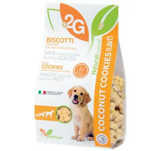 2G ALIMENTS POUR ANIMAUX DE COMPAGNIE BISCUITS À LA NOIX DE COCO FL
