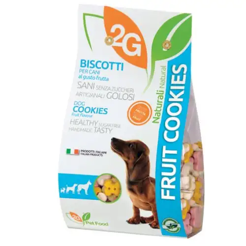 2G BISCUITS AUX FRUITS POUR ANIMAUX POUR ANIMAUX 350G