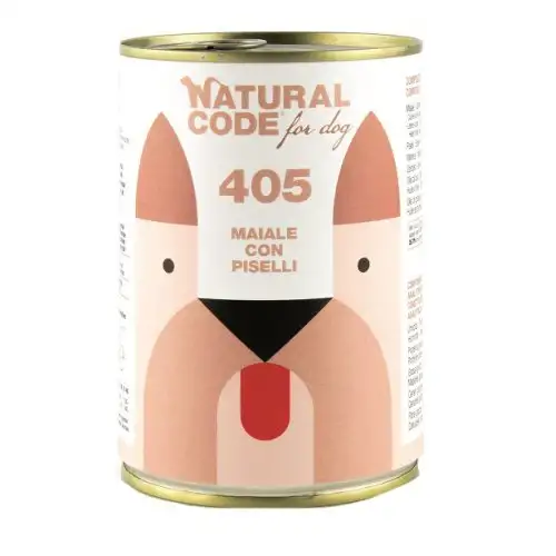 CODE NATUREL 405 PORC POUR CHIENS/PIS