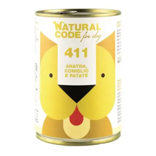 CODE NATUREL 411 CHIEN ANAT/CON