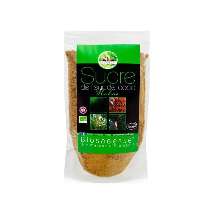 Sucre De Fleur De Coco Nature Biosagesse 500 g