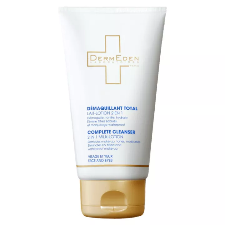 DermEden Démaquillant Total Lait-Lotion 2 en 1 150 ml