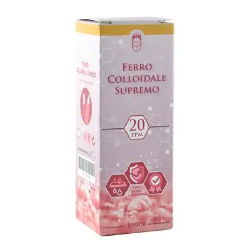 Santé et bien-être Point Suprême de fer colloïdal 20 PPM 100 ml