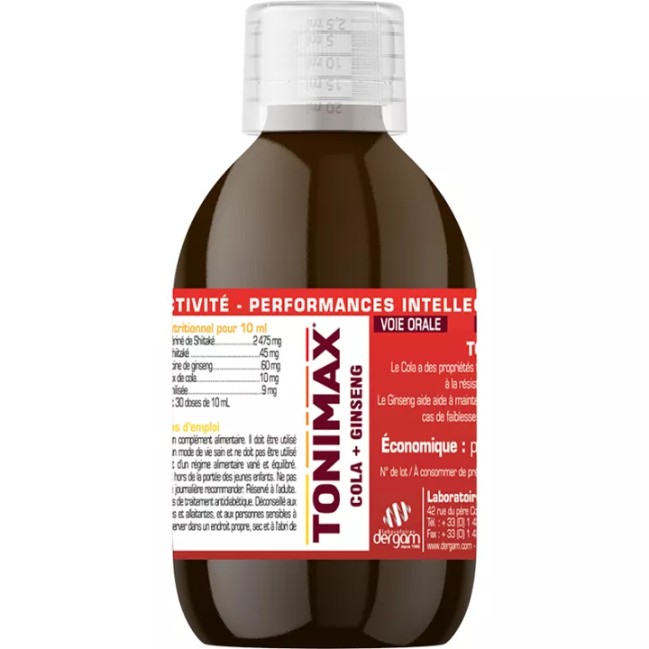 Tonimax Coup de fatigue Dergam 200 ml