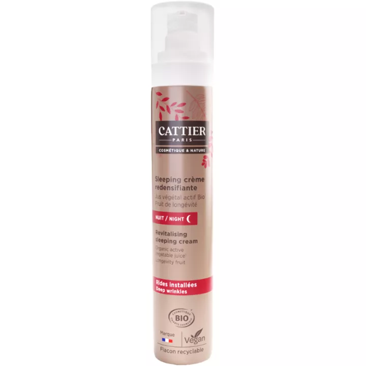 Cattier Sleeping Crème Redensifiante Nuit 50ml