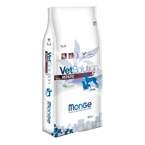 MONGE VETSOL BOITE HÉPATIQUE 12KG