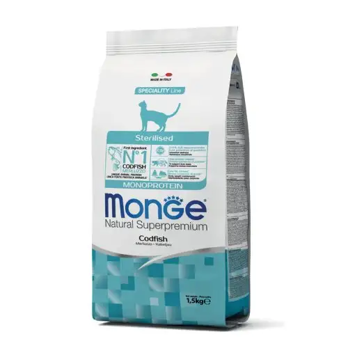 MONGE CAT NAT STÉRIL MORUE
