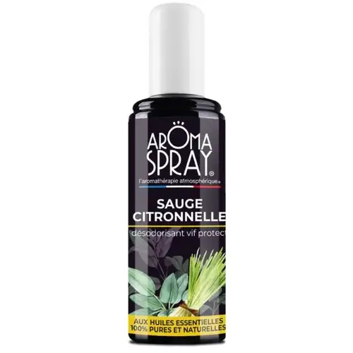 AROMA SPRAY - Sauge Citronnelle Désodorisant Vif Protect - 100ml