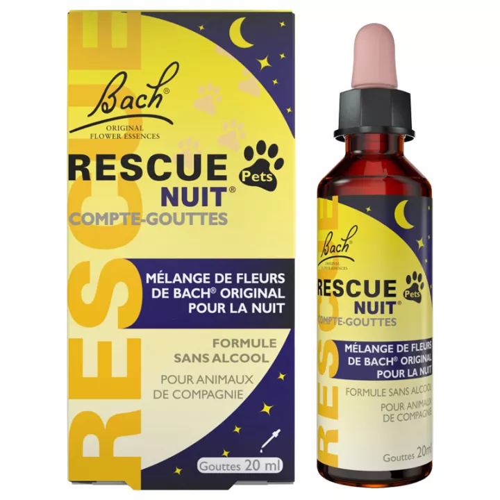 Rescue Pets Nuit pour chiens et chats 20 ml