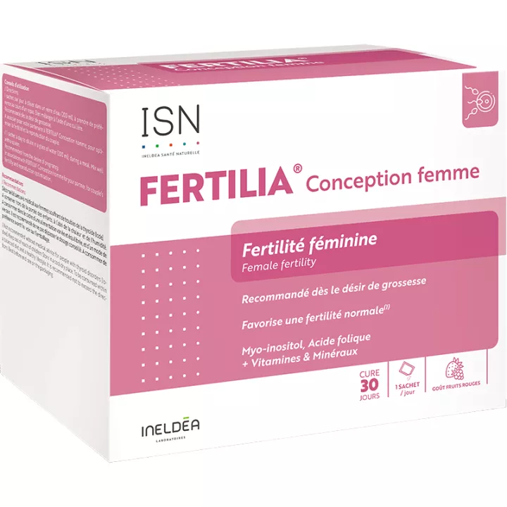 Fertilia Conception Femme - Fertilité Féminine 30 sachets