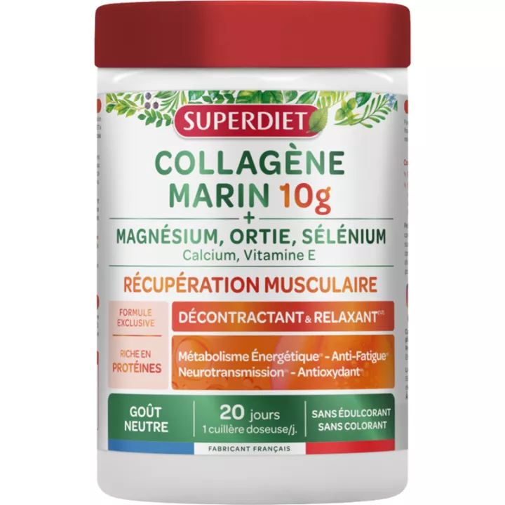 Superdiet Collagène Marin Récupération Musculaire 240g