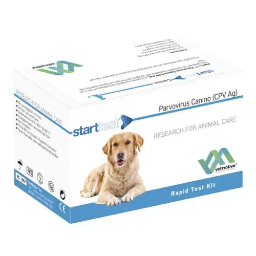 DÉMARRER LE TEST DU PARVOVIRUS CAN 5TEST