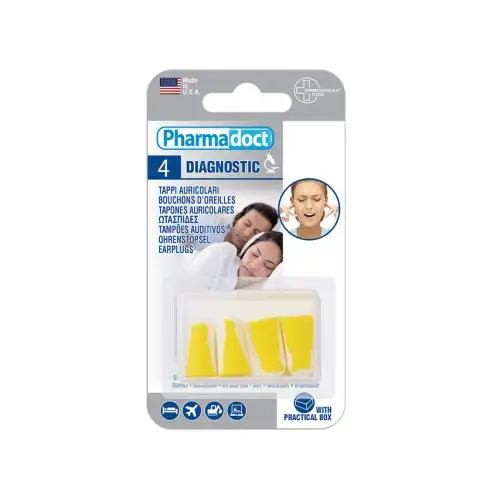 BOUCHONS D'OREILLES SOUPLES 4PCS