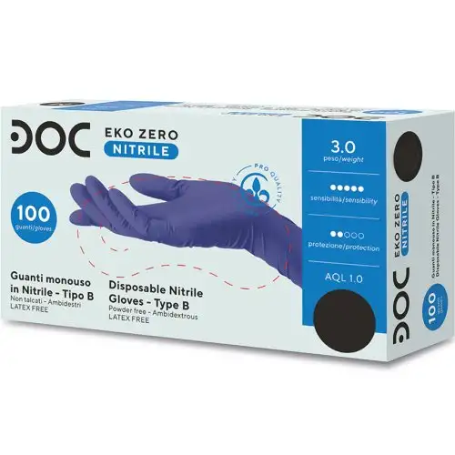 GANTS EKO ZERO PW XL 100PCS