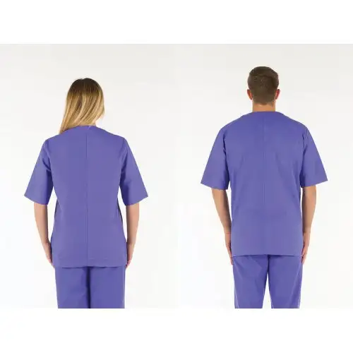 VESTE EN COTON BLEU S