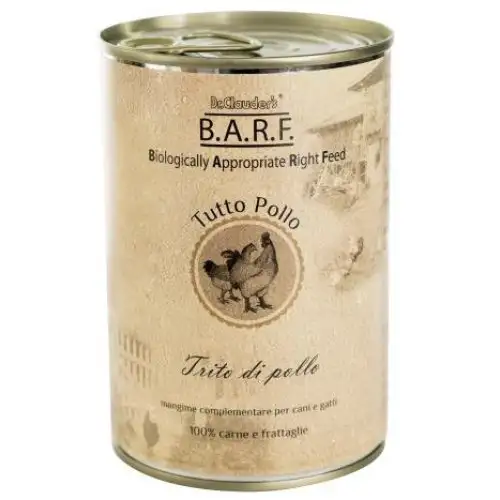 BARF ALIMENT COMPLÉMENTAIRE POULET 400G