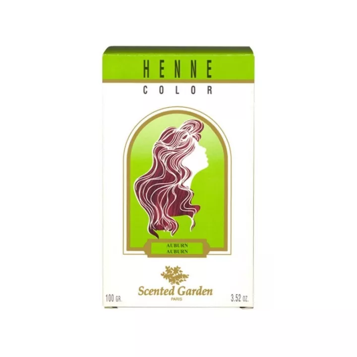 Scented Garden Coloration Cheveux au Henné Auburn 100 g