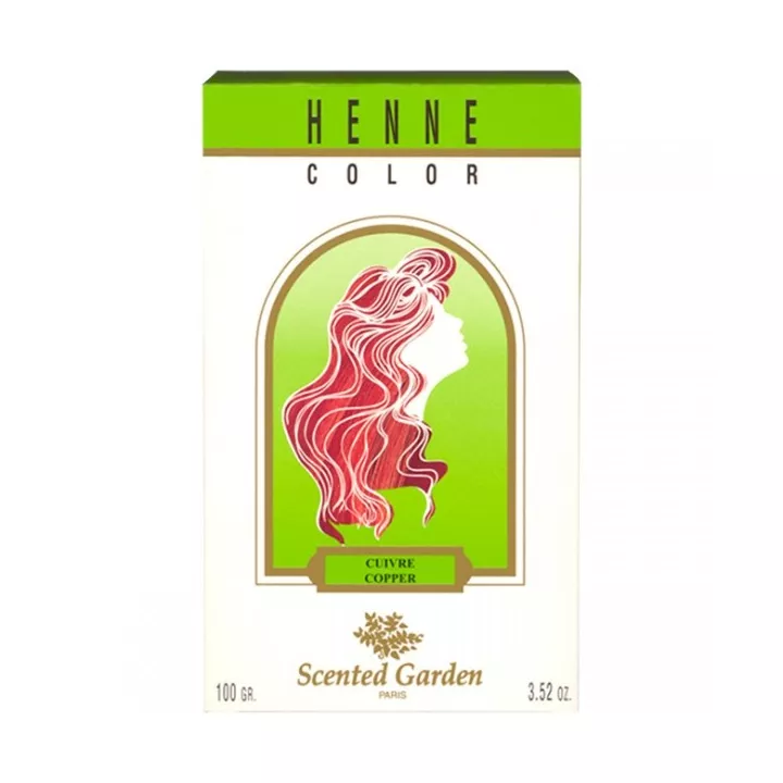 Scented Garden Coloration Cheveux au Henné Cuivre 100 g