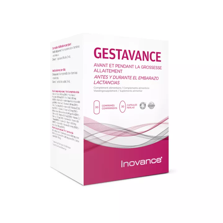 Inovance Gestavance 30 comprimés + 30 capsules