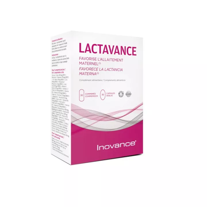Inovance Lactavance 30 comprimés 30 capsules