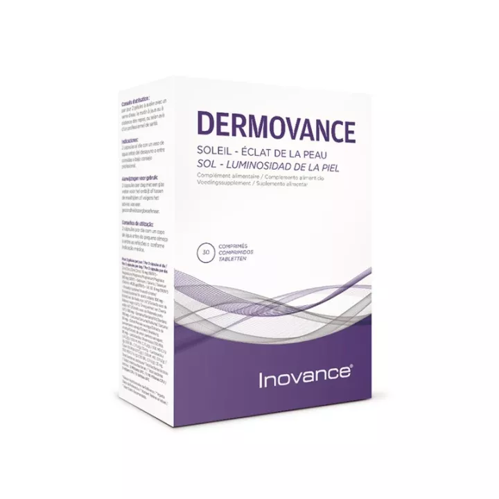 Inovance Dermovance Peau Tolérance Au Soleil Antioxydants 30 comprimés