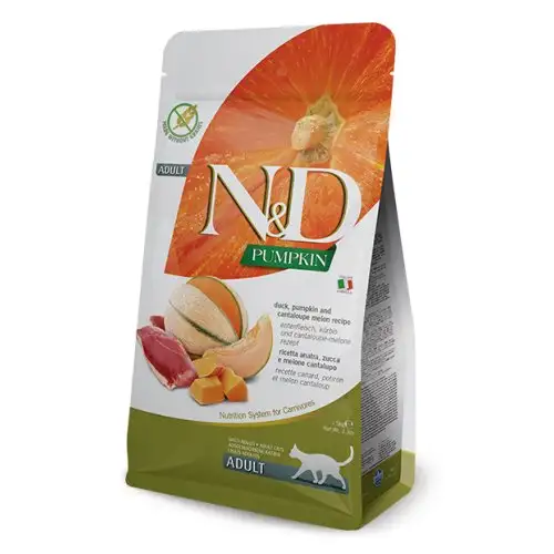 N&D CAT CITROUILLE CANARD 5KG