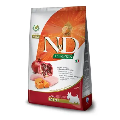 N&D GF P CHIC&POM AD MINI2,5KG
