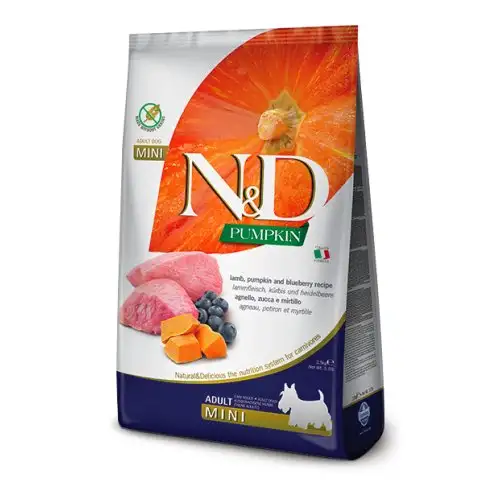 N&D GF P LAMB&BLU AD MINI800G