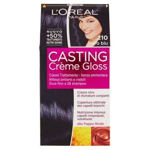 CASTING CREME BRILLANT N.210 NOIR BLEU