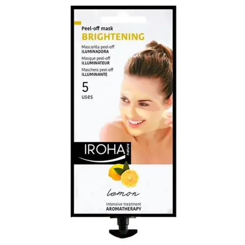 Iroha Nature Masque éclaircissant au citron Peel Off 5 utilisations