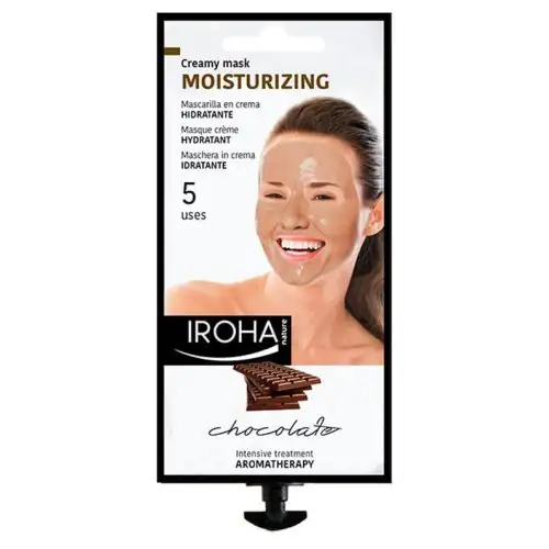 Iroha Nature Masque Hydratant En Crème Au Chocolat 5 Utilisations