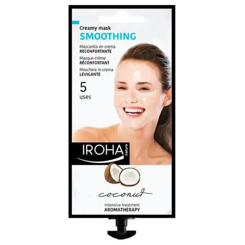 Iroha Nature Masque Crème Réconfortant à la Noix de Coco 5 Utilisations