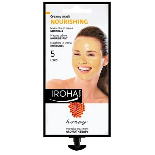 Iroha Nature Nutritiva Mask In Honey Cream 5 Utilisations