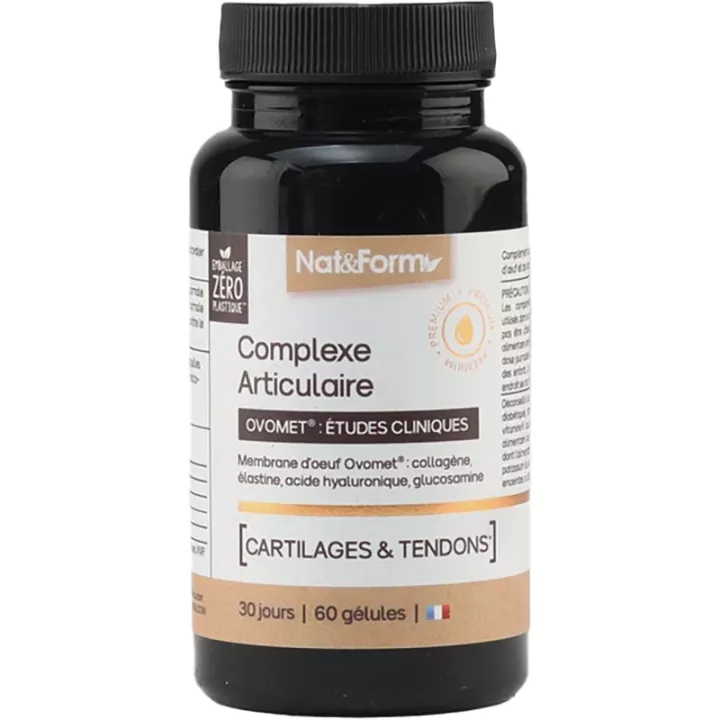 Nat & Form Nutraceutique Complexe Articulaire 60 gélules