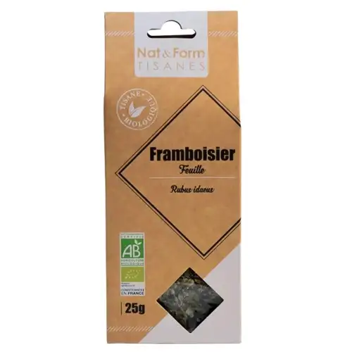 Nat & Form - Tisane Framboisier Bio - 25g