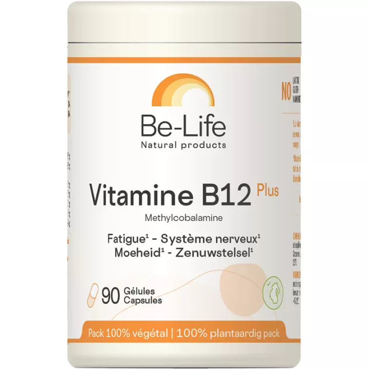 Be-Life Vitamine B12+ Fatigue & Système Nerveux 90 Gélules