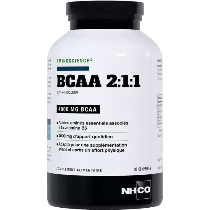 NHCO Aminoscience BCAA 2:1:1 4000 mg 90 comprimés