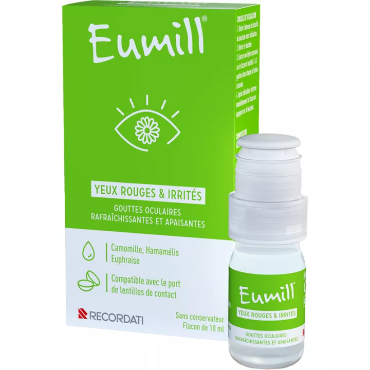 Eumill Collyre Yeux Rouges & Irrités