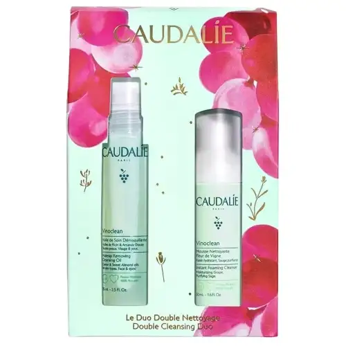 CAUDALIE - Coffret Noel - Vino Clean - Duo Double Nettoyage